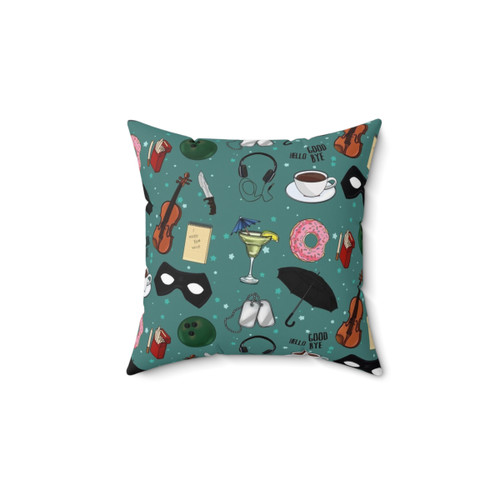 The Umbrella Academy Collage Throw Pillow