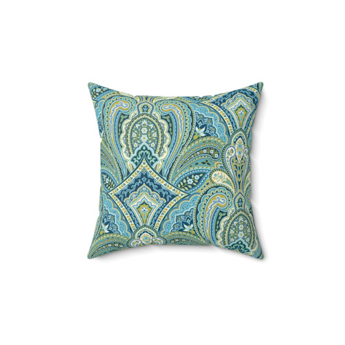 Paisley Elegance Pillow - Luxurious Bedroom Decor