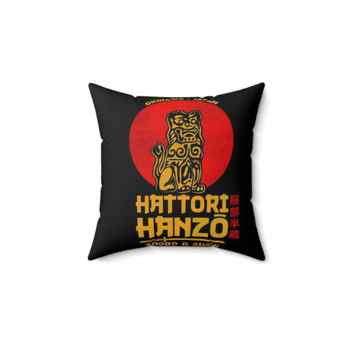 Hattori Hanzo Samurai Pillow