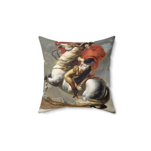 Napoleon Bonaparte Crossing the Alps Pillow