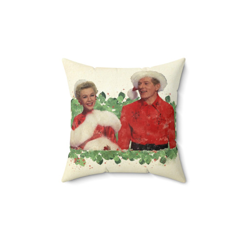Vintage Phil & Judy (White Christmas) Pillow