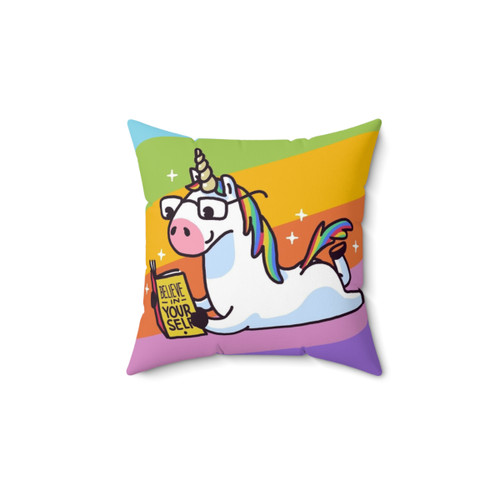 Unicorn Believe in Yourself Pillow