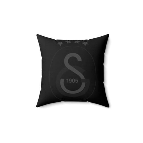Galatasaray Black Sports Pillow