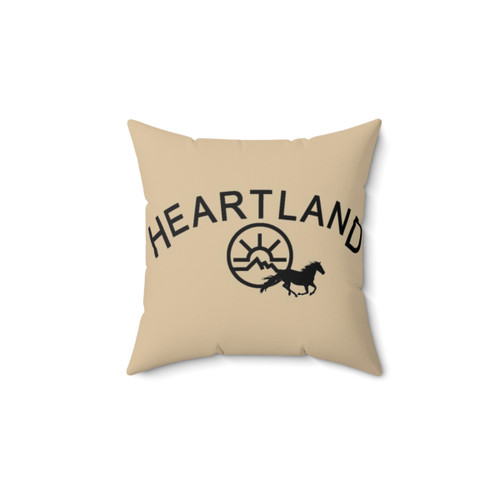 Heartland Black Pillow - Soft and Supportive Horseback Riding Pillow