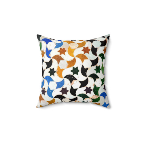 Alhambra Tile #3 Decorative Pillow