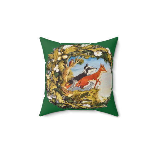 Animals of Farthing Wood Classic Design Pillow