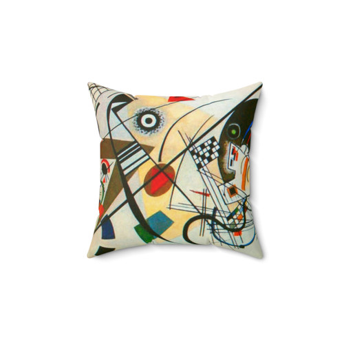 Kandinsky Painting Pillow - Vibrant and Colorful Decor