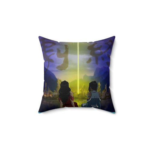 Korrasami Pillow with End Credits Design