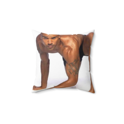 Shemar Moore Criminal Minds Themed Pillow