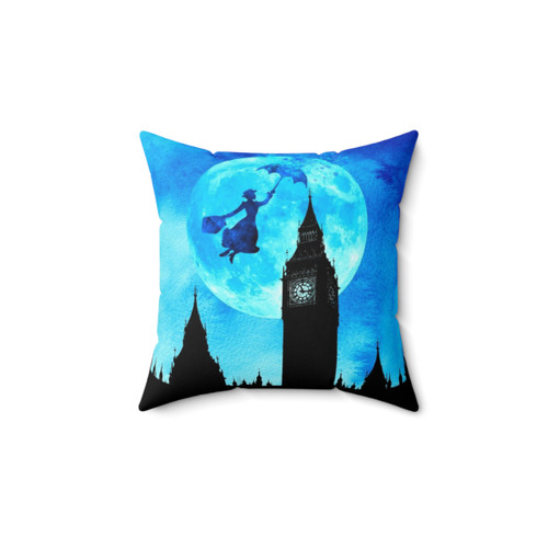 Magical Mary Poppins Themed Decorative Pillow