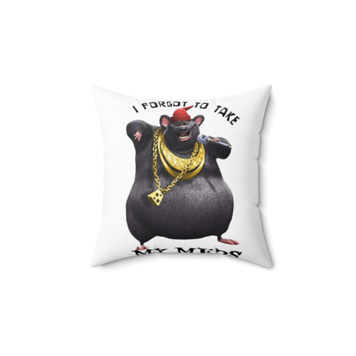 Biggie Cheese Themed Decorative Pillow