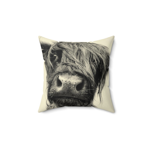 Highland Cow Decorative Pillow