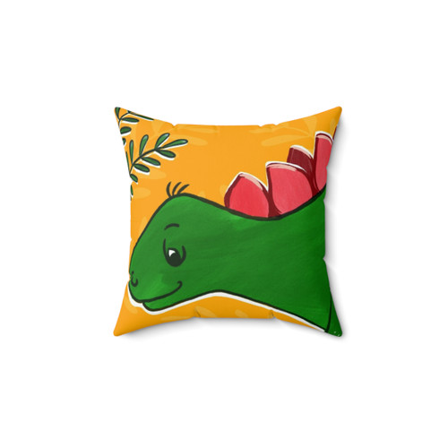 Adorable Little Stegosaurus Dinosaur Pillow