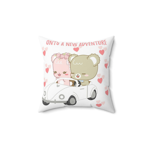 Sugar Cubs Pillow with Cute Teddy Bear Design