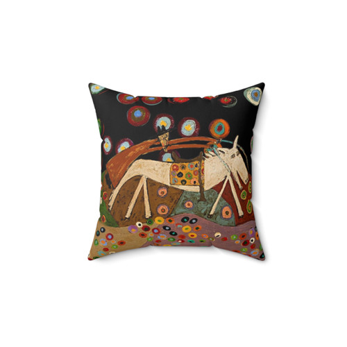 Catching the Wild Spirit Decorative Throw Pillow