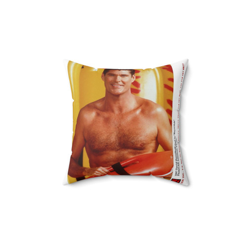 David Hasselhoff Decorative Pillow
