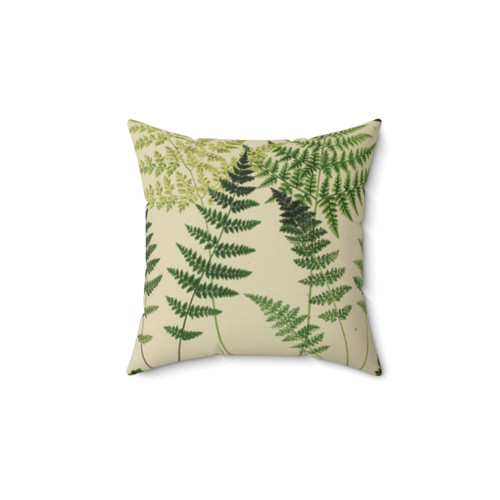 Botanical Ferns Throw Pillow