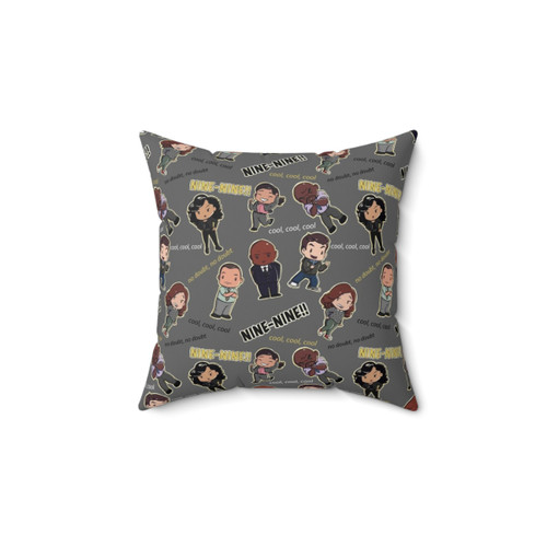 Brooklyn 99 Nine-Nine Pattern Pillow