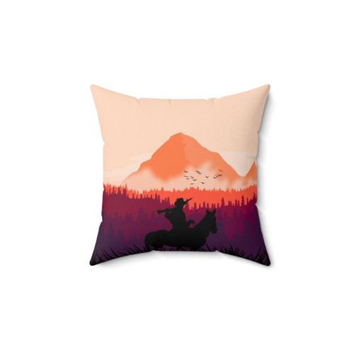Far West Sunset Gaming Pillow