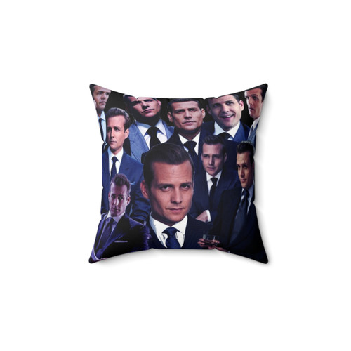 Harvey Specter Suits Collage Tribute 2022 Pillow