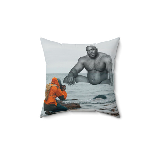 Barry Wood Silhouette Pillow