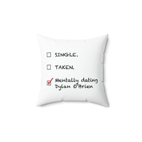 Dylan O'Brien Themed Pillow for Teen Wolf Fans