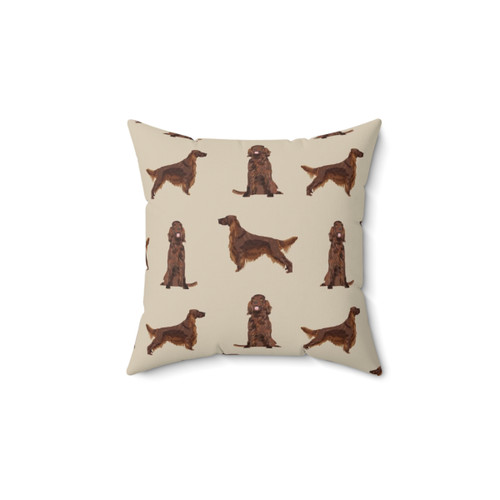 Irish Setter Dog Breed Pillow