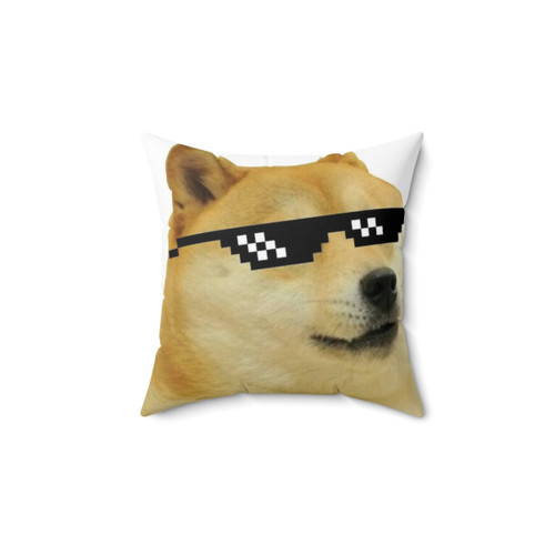DOGE Meme Pillow - Cozy and Humorous Home Accessory