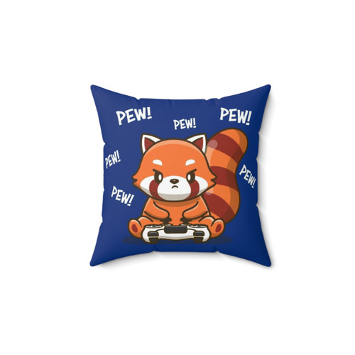 Adorable Red Panda Pillow for Kawaii Home Decor