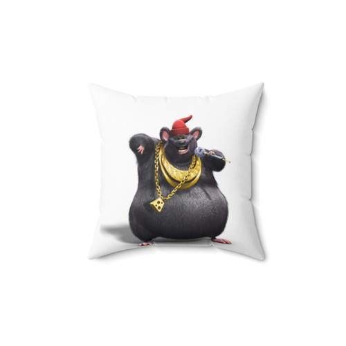 Biggie Cheese Pillow - Funny Animal-Themed Pillow