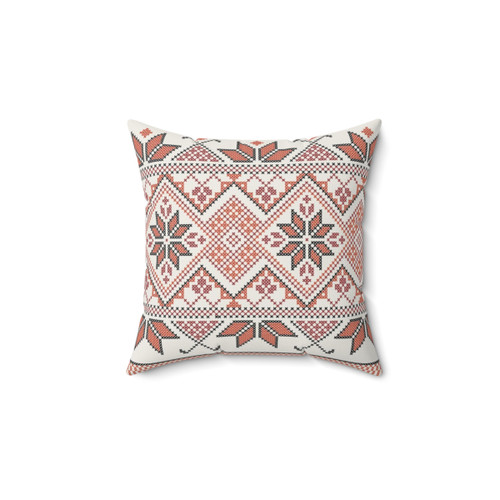 Palestinian Tatreez Embroidered Pillow