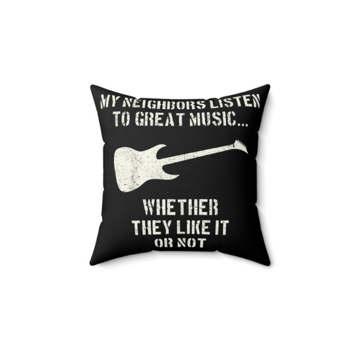 Guitarist Pillow - Inspired by Music Lovers