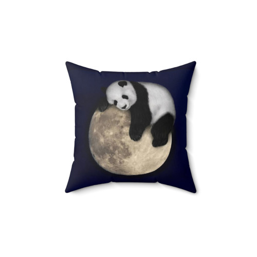 Bamboo panda sleeping pillow