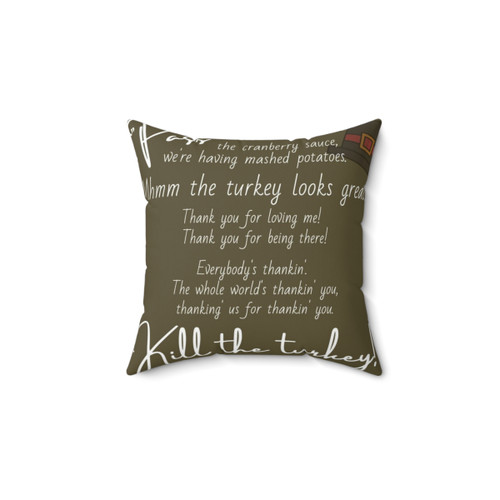 Bob's Burgers Thanksgiving Song Pillow