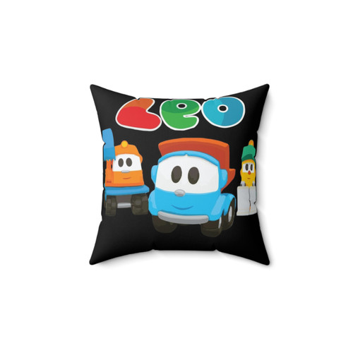 Leo the Truck Plush Pillow for Kids