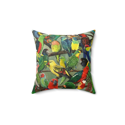 Australian Parakeet Decorative Pillow