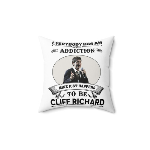 Cliff Richard Themed Pillow