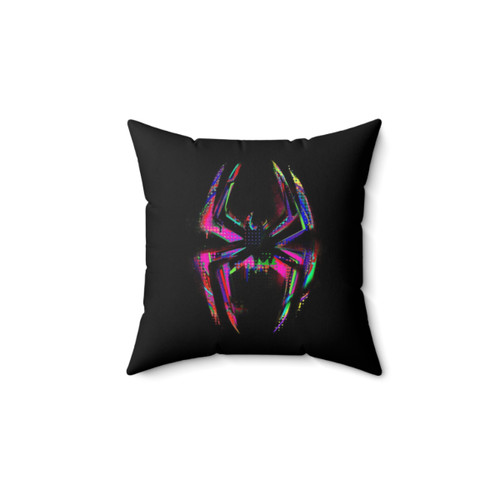 Spider-Verse Logo Pillow featuring Miles Morales and Peter Parker