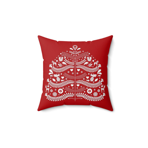 Scandinavian Christmas Tree Pillow