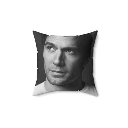 Henry Cavill Pillow - Superhero Celebrity Home Decor