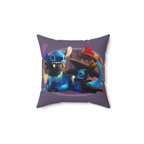 Toothless and Stitch Cute Jammy Pillow