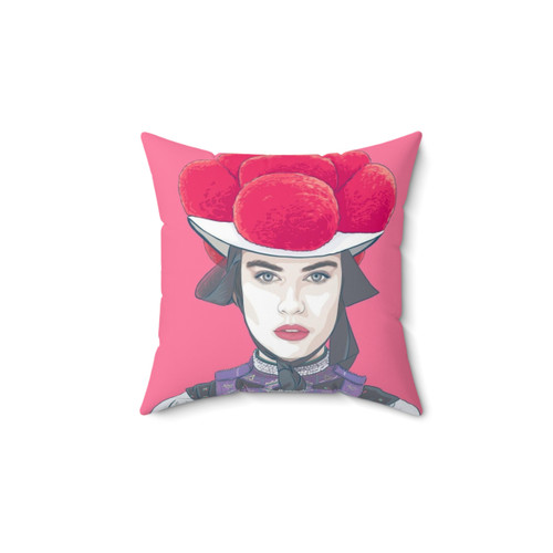 Black Forest Girl Pillow with Bollenhut Cap