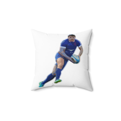 Rugby Player Antoine Dupont Pillow