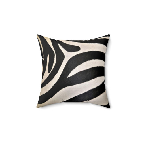 Zebra Print Decorative Pillow