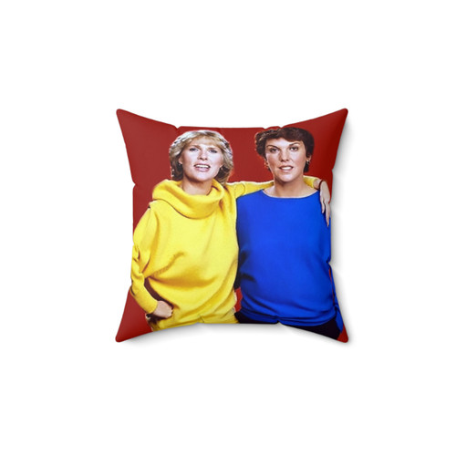 Cagney and Lacey Retro TV Cop Pillow