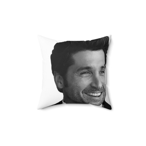 Soft and Plush Patrick Dempsey Pillow