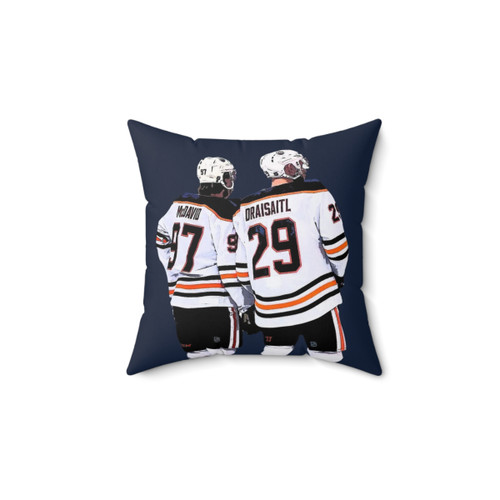 Edmonton Oilers Hockey Pillow