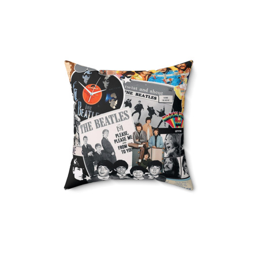 Vintage BEATLES Band Pillow for Music Lovers