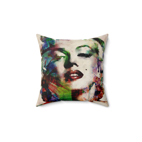 Marilyn Monroe Urban Art Pillow