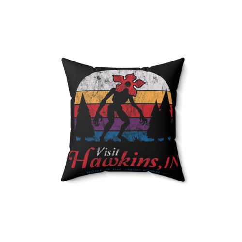 Vintage Distressed Demogorgon Pillow